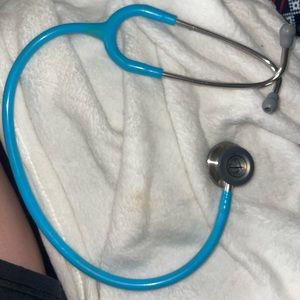 Blue littmann stethoscope